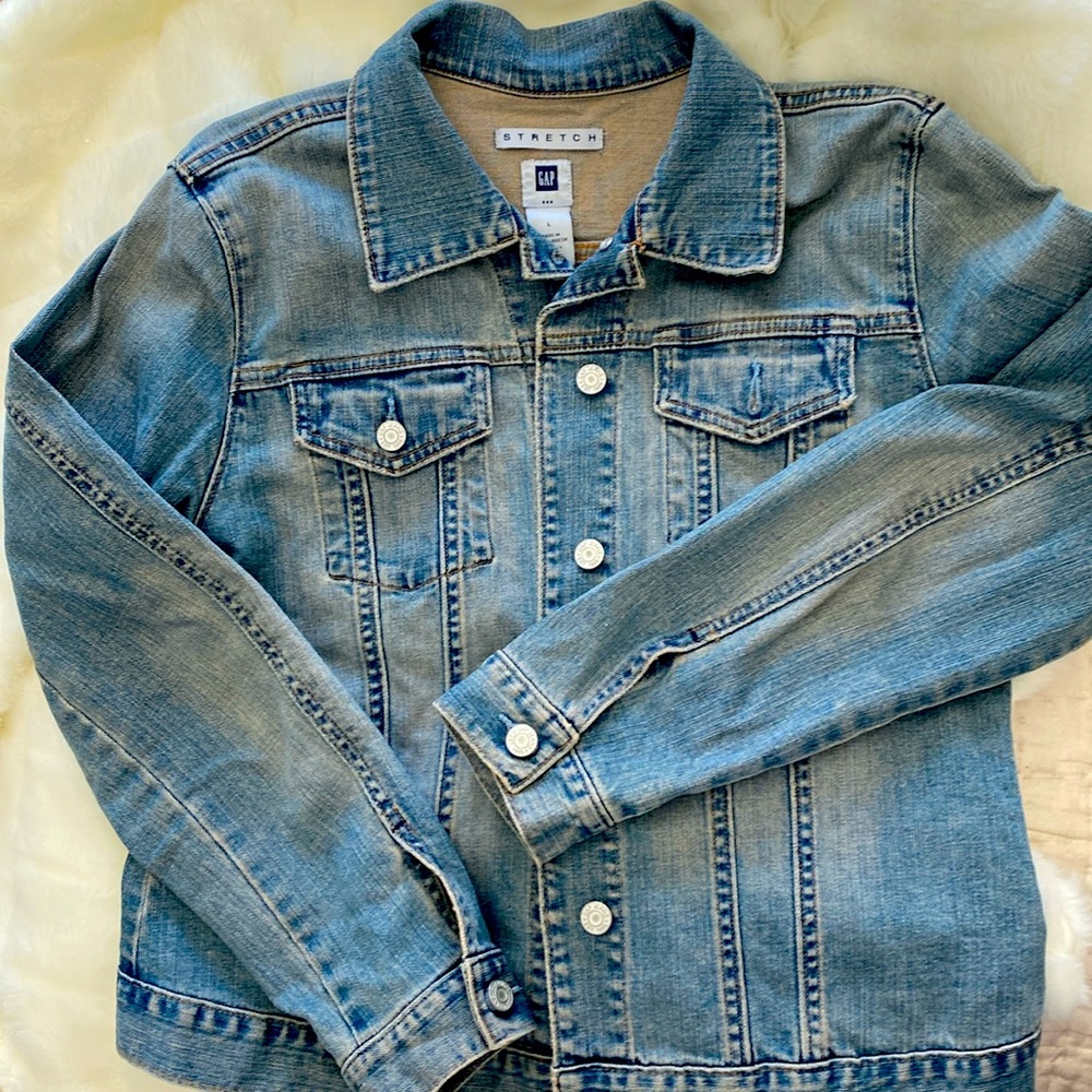 💄Sassy Gap blue denim jacket